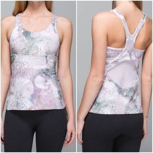 LULULEMON CROSSBACK SUGAR CRUSH MULTI TANK